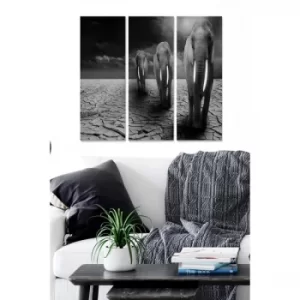 Image of MDF590020 Multicolor Decorative MDF Painting (3 Pieces)