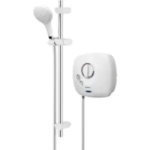 Image of Bristan - Hydropower White Thermostatic Mixer Power Shower - hy-powshx-w
