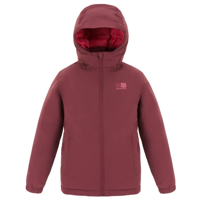 Image of Karrimor Unisex Kids Sierra Waterproof Thermolite Insulated Puffer Jacket Dusty Pink unisex 11-12 (L)