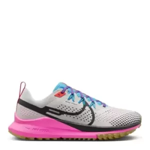 Image of Nike React Pegasus Trail 4 Running Shoes Womens - Grey