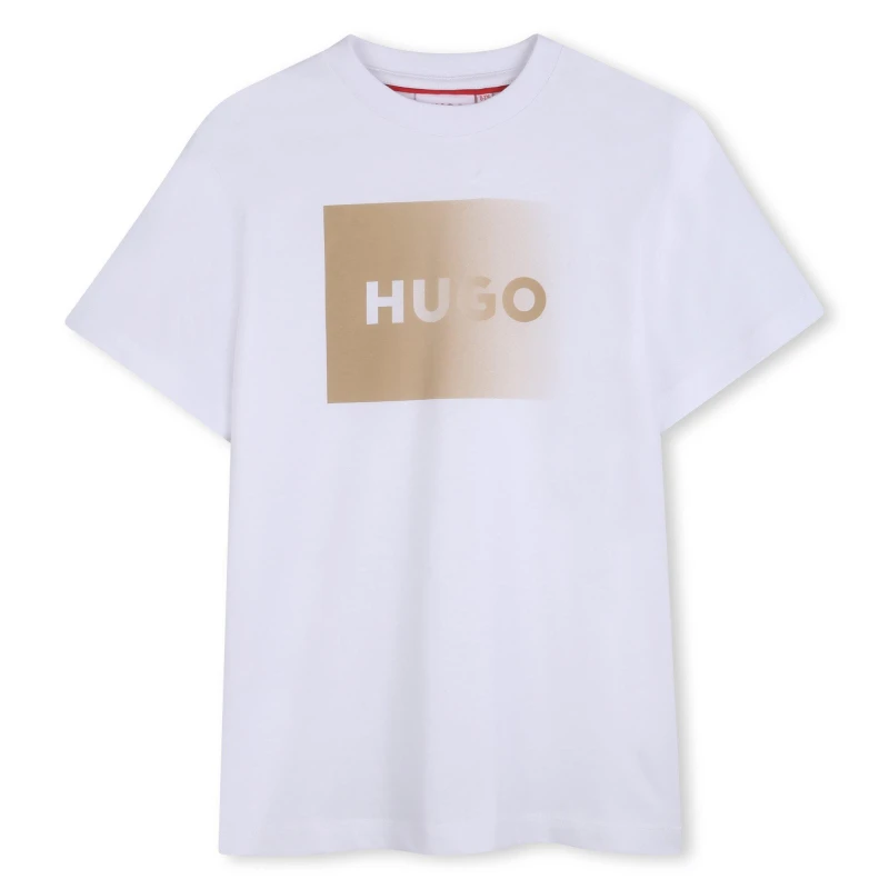 Image of Hugo SS T Shirt Jn63 White male 6Y