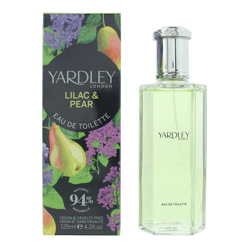Image of Yardley Lilac Pear Eau de Toilette 125ml