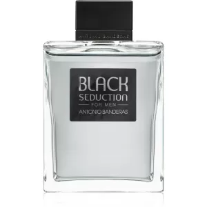 Image of Antonio Banderas Black Seduction Eau de Toilette For Him 200ml