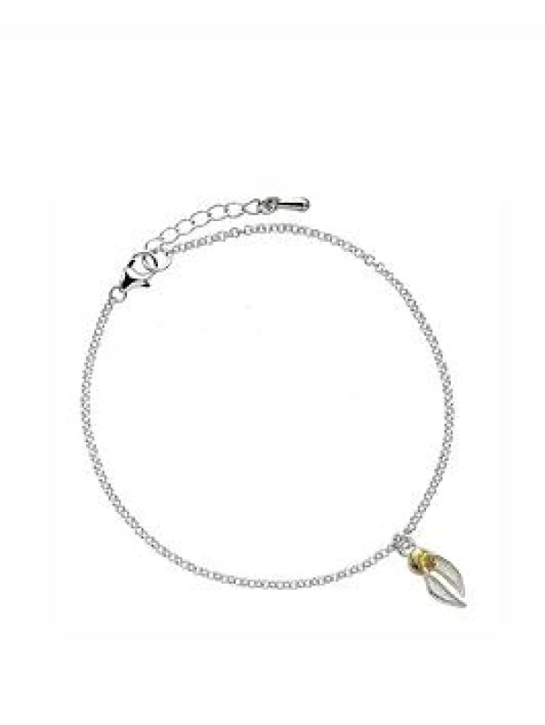 Image of Sterling Silver Golden Snitch Bracelet