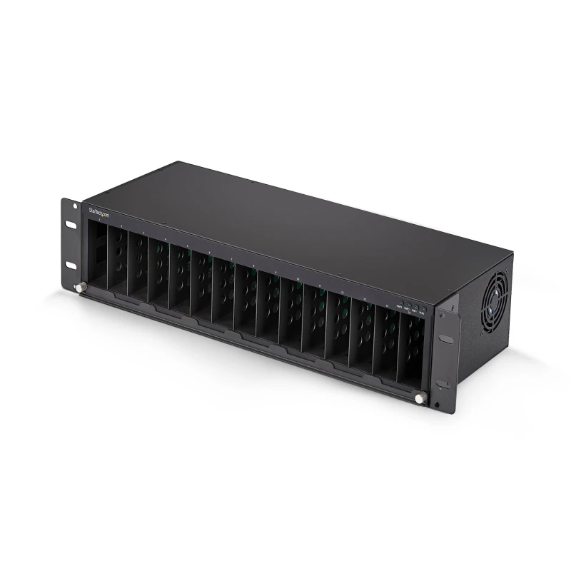Image of StarTech.com 15-Slot Unmanaged Media Converter Chassis for MCM Media C