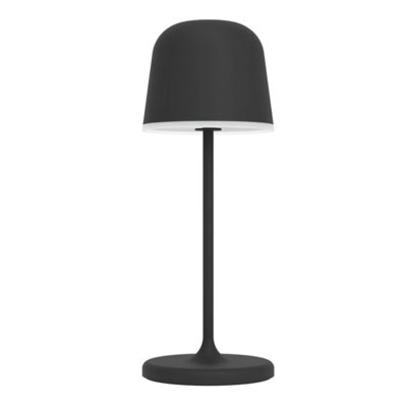 Image of Eglo Mannera-S Portable Black LED Table Light
