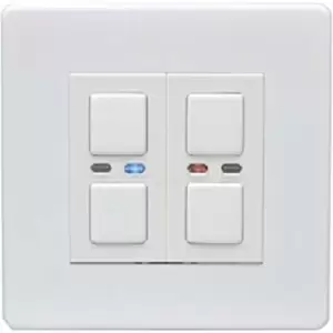 Image of LightwaveRF Double Slave Dimmer - White - JSJSLW452WH