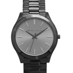 Image of Slim Runway Quartz Black Dial Mens Watch