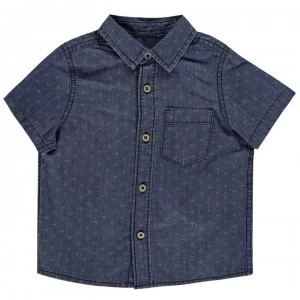 Image of Benetton Denim Shirt - Blue