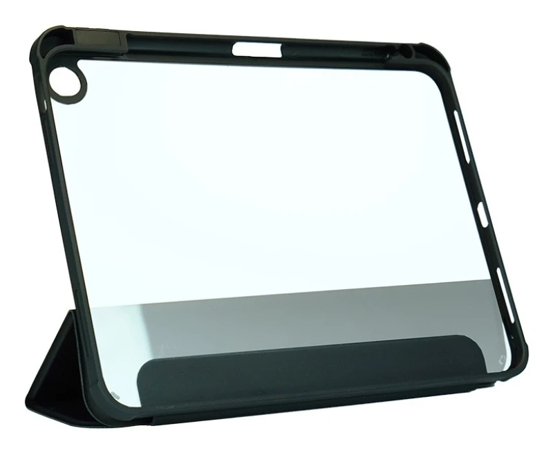 Image of Mobilis 060021 tablet case 27.9cm (11") Flip case Black. Transpa