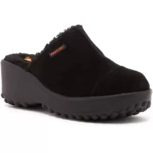 Image of Rocket Dog Womens Fran Nubuck Leather Slip On Mule Shoes UK Size 7 (EU 40)