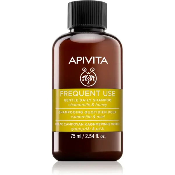 Image of Apivita Frequent Use Chamomile & Honey Shampoo 75ml