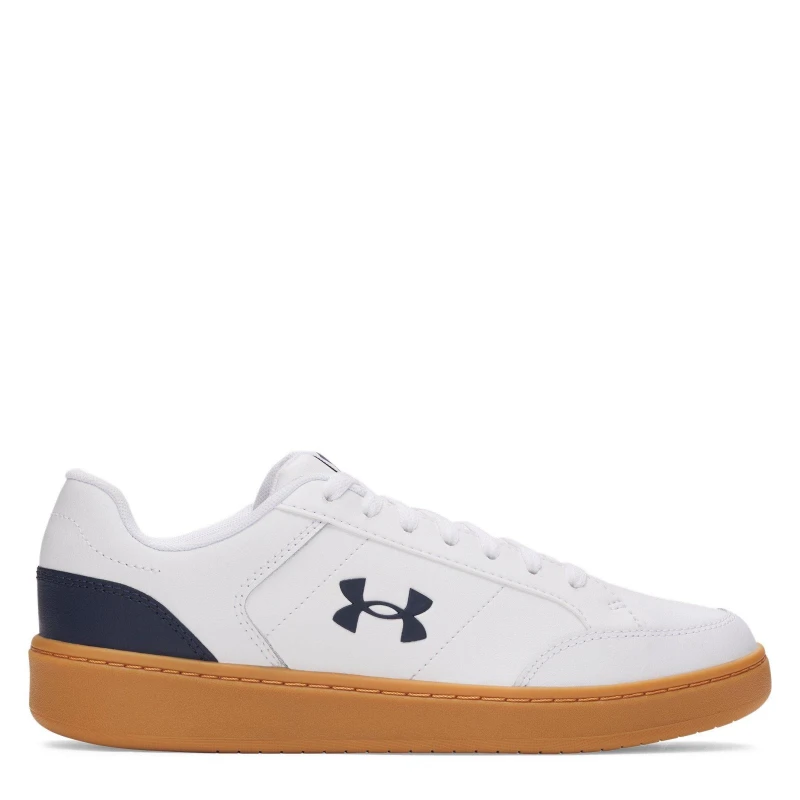 Image of Under Armour Mens Runner White/Gum/Navy male 7 (41)