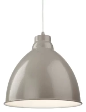 Image of Union 1 Light Dome Ceiling Pendant Mushroom, E27