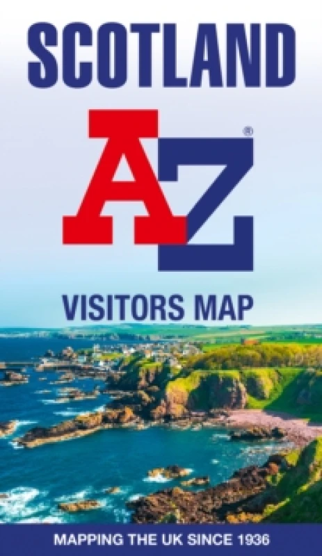 Image of Scotland A-Z Visitors Map. By AZ Maps Books