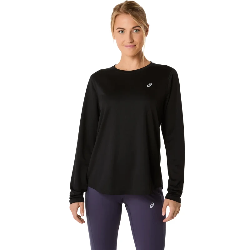 Image of ASICS Womens long sleeve T-Shirt Asics Core Noir Female M