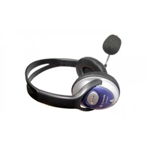 Image of Dynamode DH-660 Binaural Wired Black mobile headset