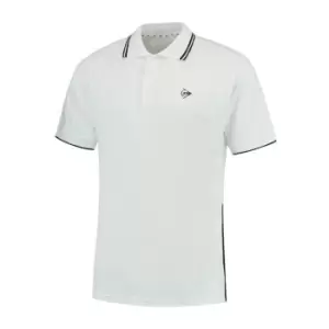 Image of Dunlop Club Polo Shirt Mens - White