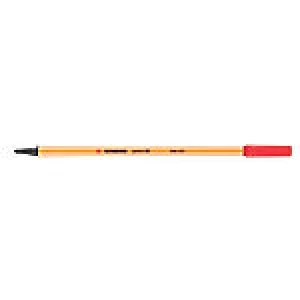 Image of Stabilo Point 88 Fineliner Fine 0.4mm Red Pack of 10
