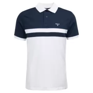 Image of Barbour Mens Bonnington Polo White Large