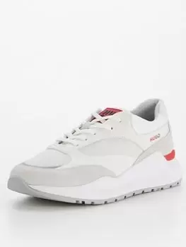 Image of HUGO Joyce Runn White Trainers