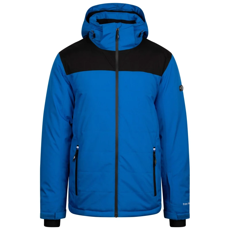 Image of Trespass Trespass Men Christopher Ski Jacket in Blue Size: X-Small Blue XS Male 5063652192603