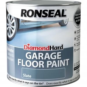 Image of Ronseal Diamond Hard Garage Floor Paint Slate 2.5l