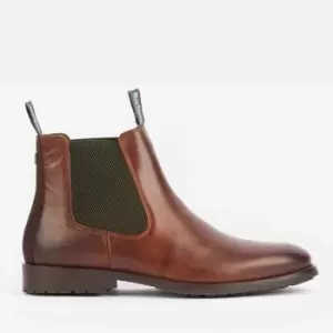 Image of Barbour Farndish Leather-Blend Chelsea Boots - UK 7