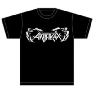 Image of Anthrax Death Hands Mens Black T-Shirt: Small