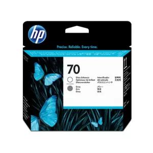 Image of HP 70 Gloss Enhancer and Grey Ink Printhead