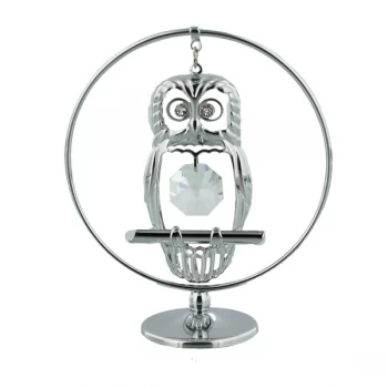 Image of Crystocraft Ornament - Owl - Crystals From Swarovski