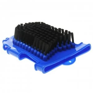 Image of Roma Bristle Back Groom Mitt - Blue