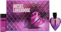 Image of Diesel Loverdose Gift Set 30ml Eau de Parfum + 50ml Body Lotion