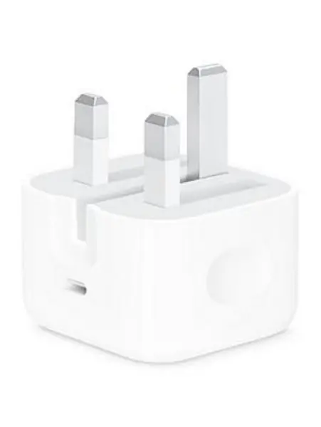 Image of Apple - Power adapter - 20 Watt - Fast Charge (24 pin USB-C) - United Kingdom MUVT3B/A
