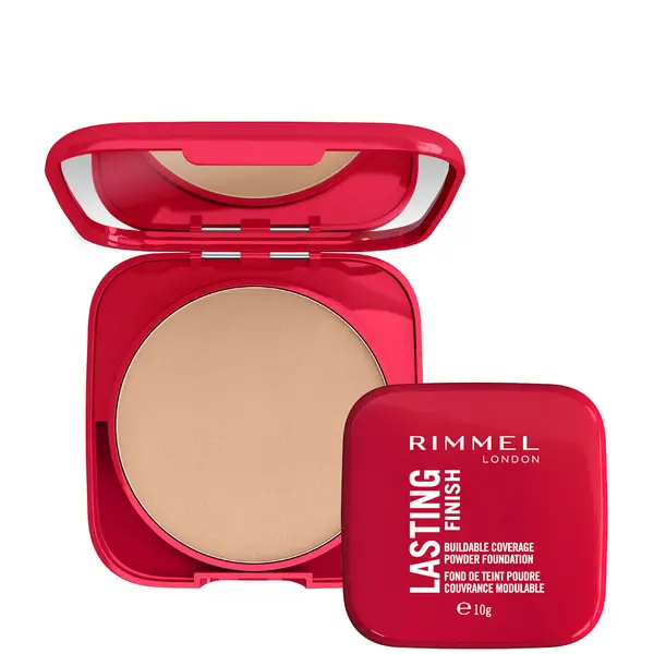 Image of Rimmel London Lasting Finish Compact Foundation 10g (Various Shades) - 012 Cinnamon
