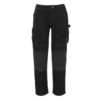 Image of 05079-010 Hardwear Trousers with Kneepad Pockets - Black - L32W36.5