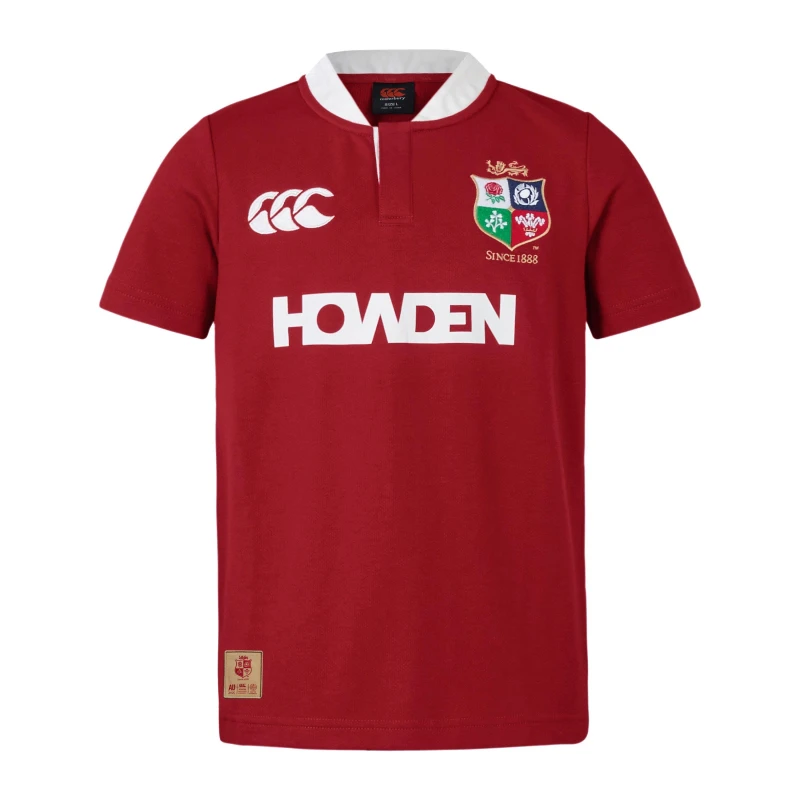 Image of Canterbury British and Irish Lions Classic Shirt 2024 Adults - Red Red S
