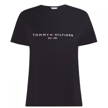 Image of Tommy Hilfiger Essential T Shirt - Black BDS