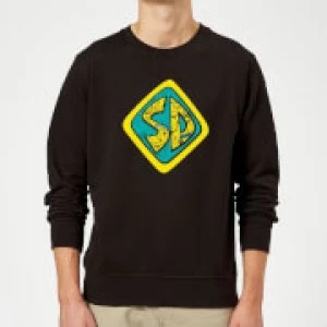 Image of Scooby Doo Emblem Sweatshirt - Black - M