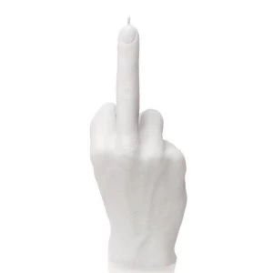 Image of White Hand FCK Candle