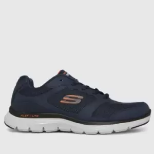 Image of SKECHERS Navy Flex Advantage 4.0 Trainers