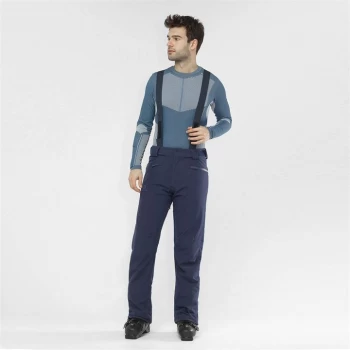 Image of Salomon Stance Ski Trousers Mens - Navy