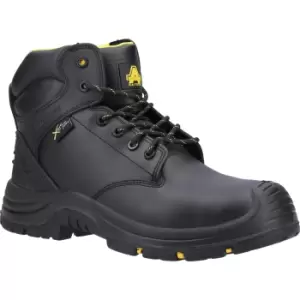 Image of Amblers Safety AS303C Wrekin Lace Up Metal Free Metatarsal Waterproof Boot Black Size 4