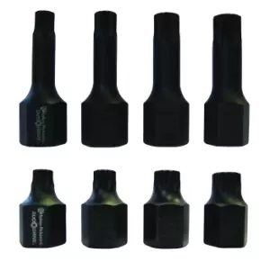 Image of Sykes-Pickavant 03665000 Duo Drive Spline Impact Socket Set - 8pc