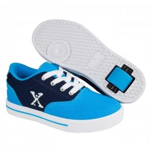 Image of Sidewalk Sport Canvas Childrens Skate Shoes - Blue/Navy