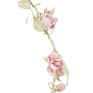 Image of Sass & Belle Light Pink Rose Garland
