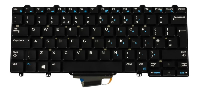 Image of DELL 83-Key English QWERY ckli