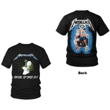 Image of Metallica - Metal Up Your Ass Unisex Medium T-Shirt - Black