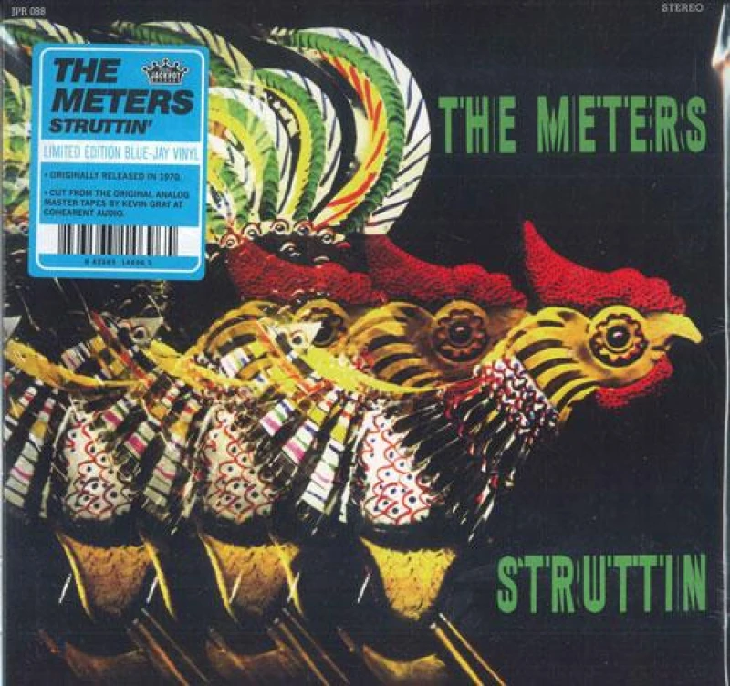Image of RecordCityJP LP Record METERS Struttin Blue Vinyl JPR088 JACKPOT 2023 US SoulFunk