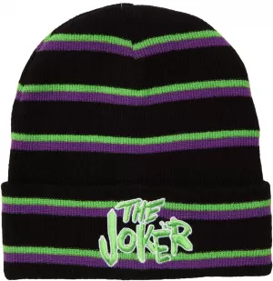 Image of DC The Joker Beanie Hat - Black